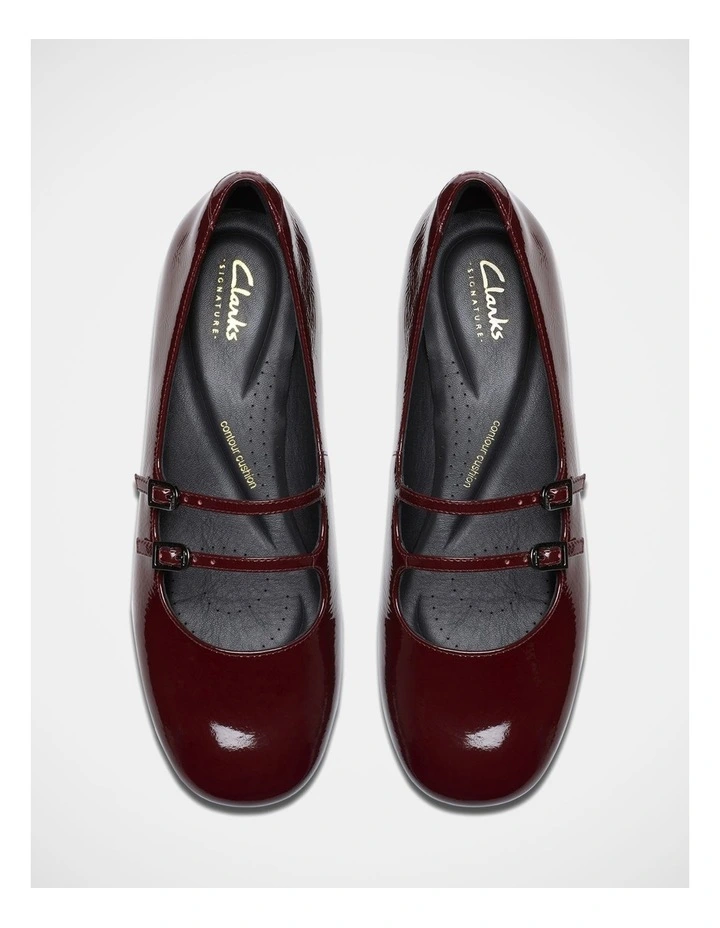 Daiss30 Shine Shoes in Burgundy image 6