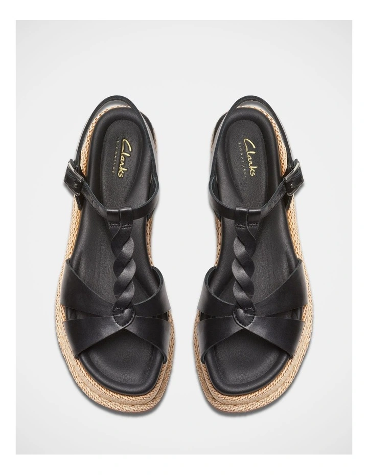 Kimmei Twist Sandals in Black image 6