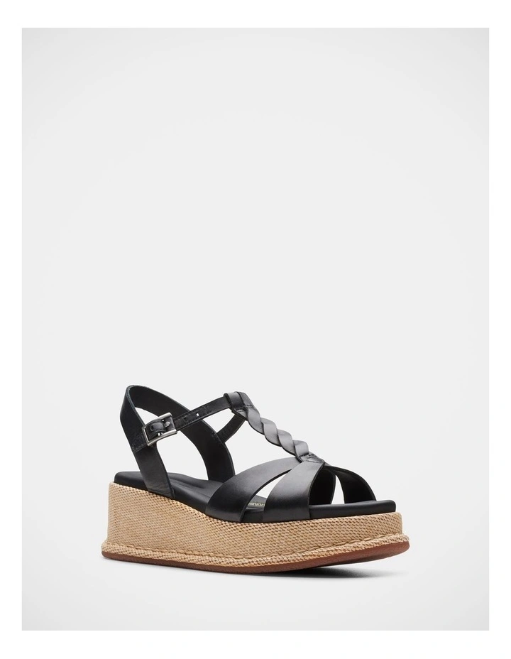 Kimmei Twist Sandals in Black image 7