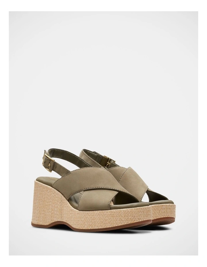 Manon Wish Sandals in Olive image 4