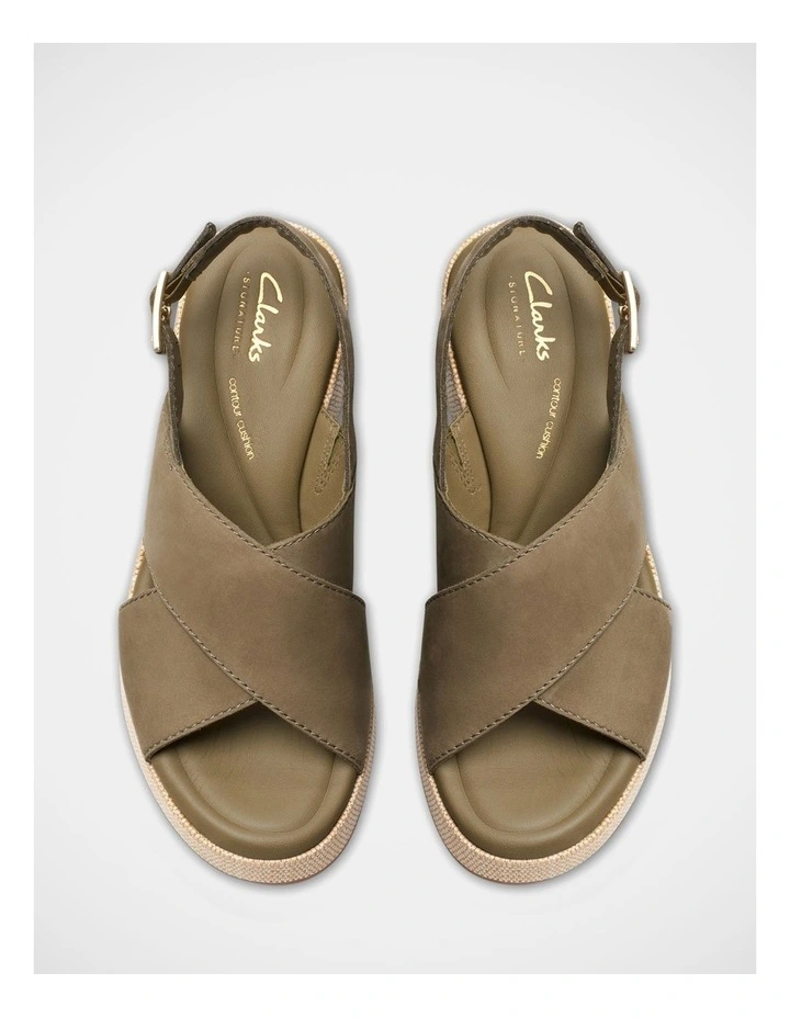 Manon Wish Sandals in Olive image 6