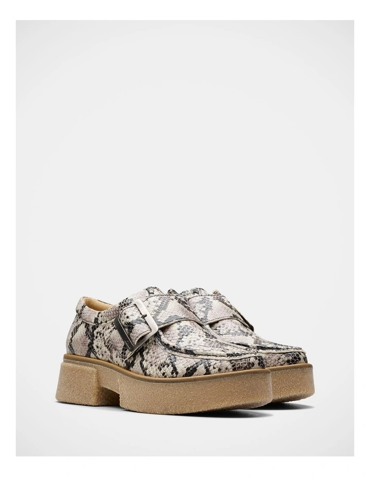 Linoso Monk Shoes in Grey image 4