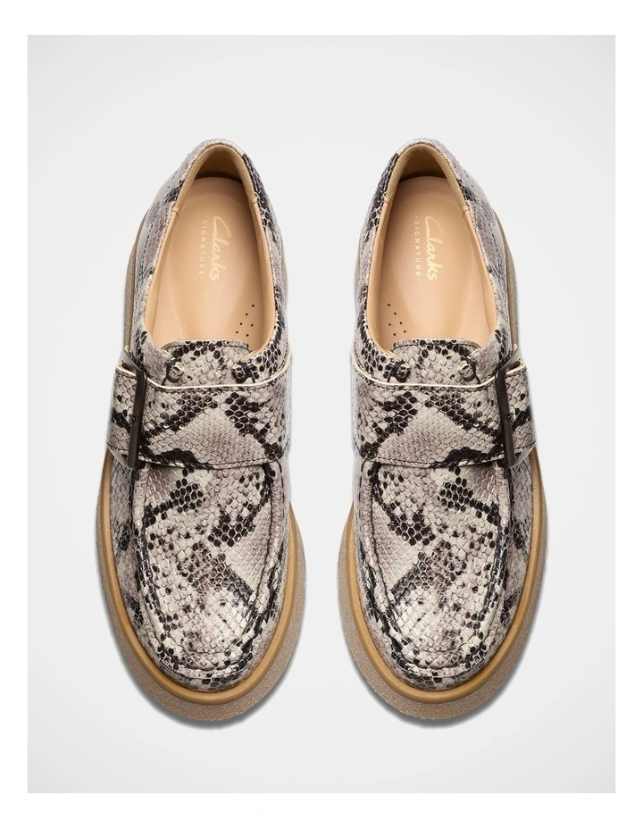 Linoso Monk Shoes in Grey image 6