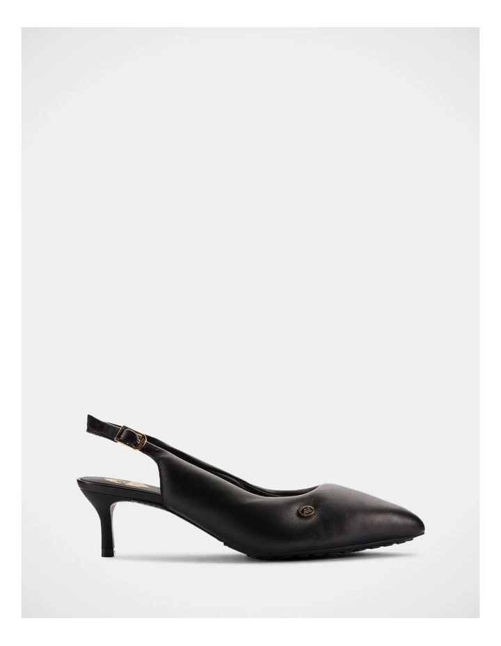 Cur Sling Shoes in Black image 1