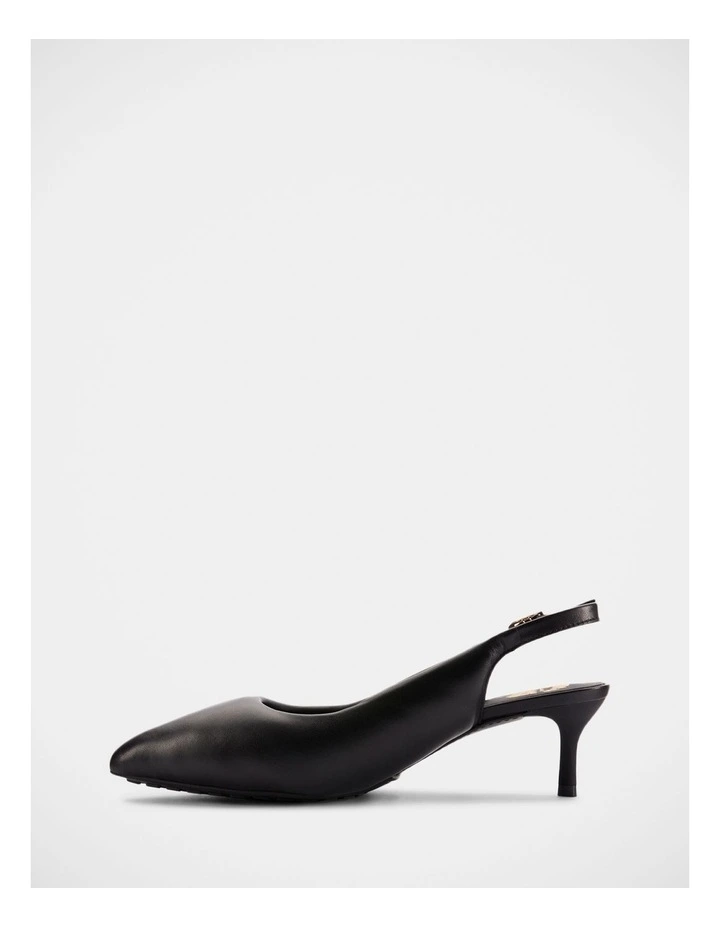 Cur Sling Shoes in Black image 2