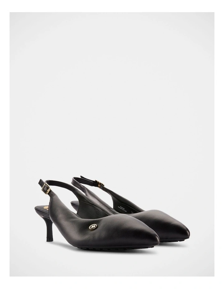 Cur Sling Shoes in Black image 4