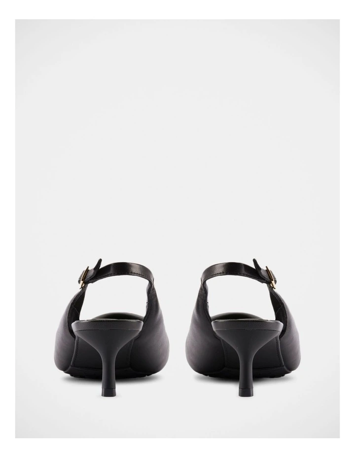 Cur Sling Shoes in Black image 5