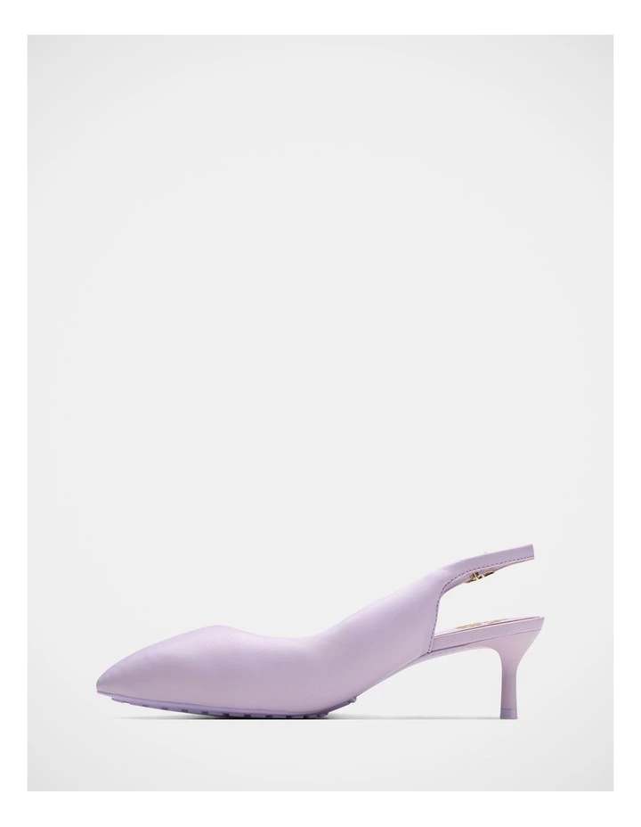 Cur Sling Shoes in Lilac image 2