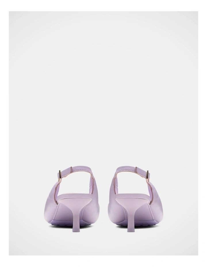 Cur Sling Shoes in Lilac image 5