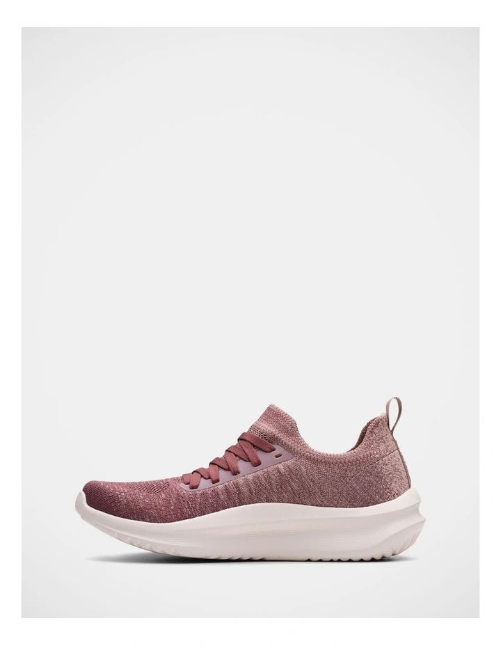 Solevana Lace Sneakers in Merlot image 3