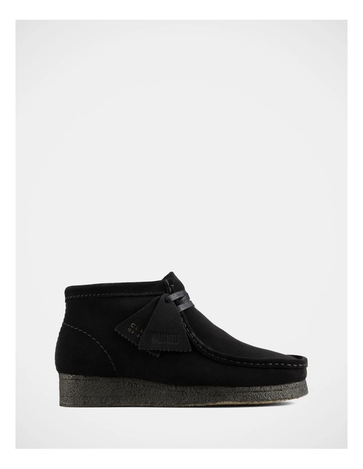 Wallabee Boot in Black image 1