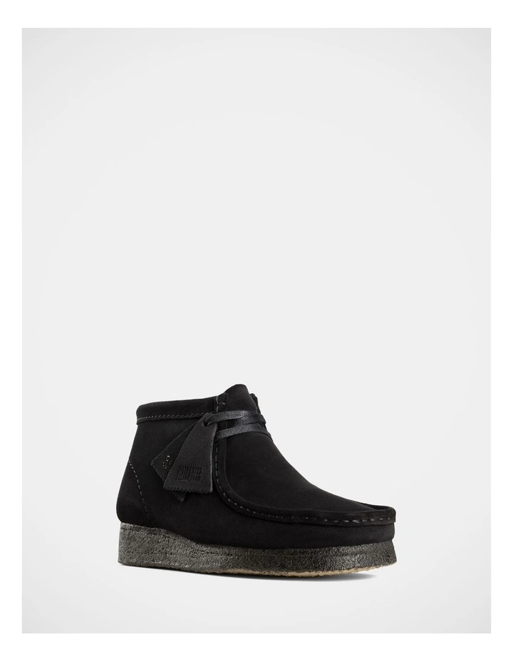 Wallabee Boot in Black image 2