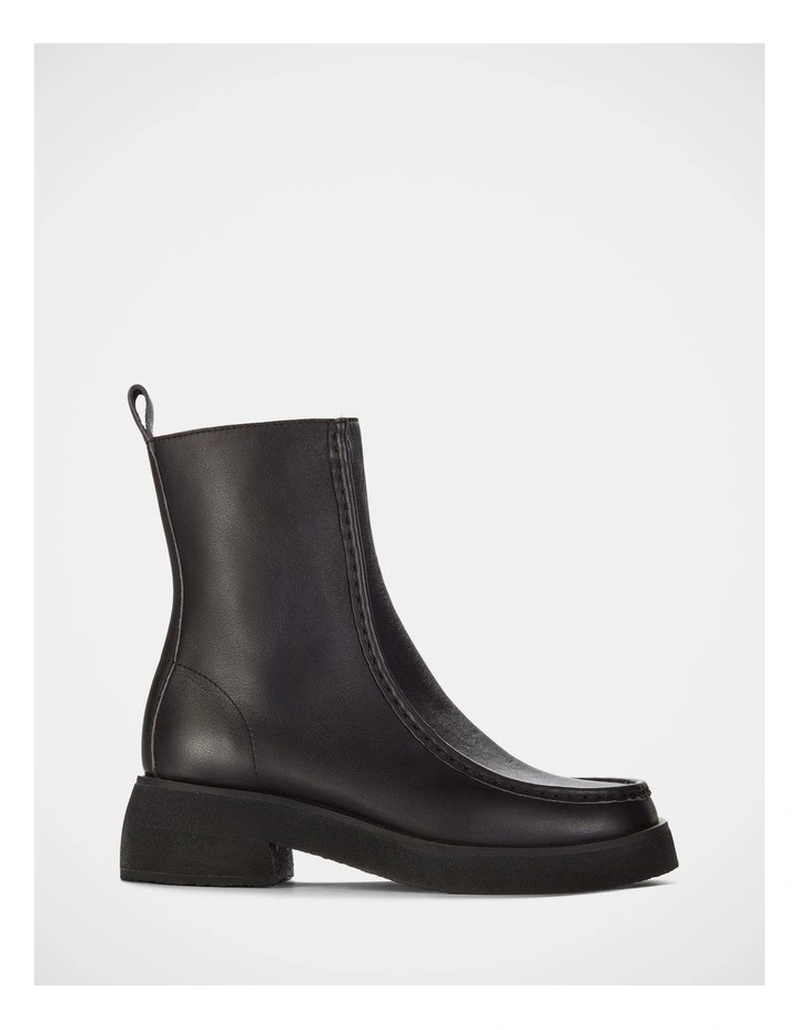 Effery Zip Boots in Black image 1
