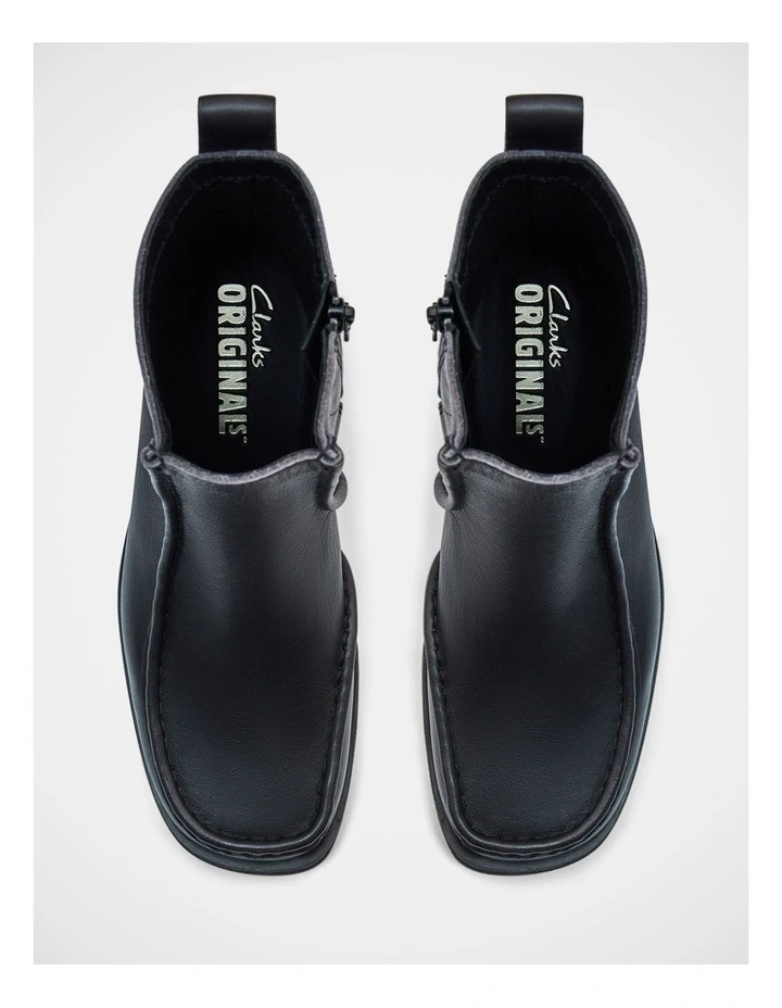 Effery Zip Boots in Black image 6