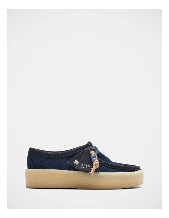 Wallabee Cup Shoes in Navy image 1