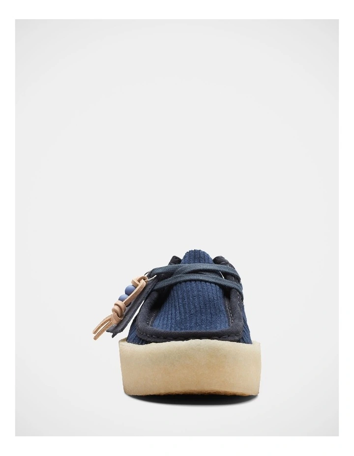 Wallabee Cup Shoes in Navy image 3