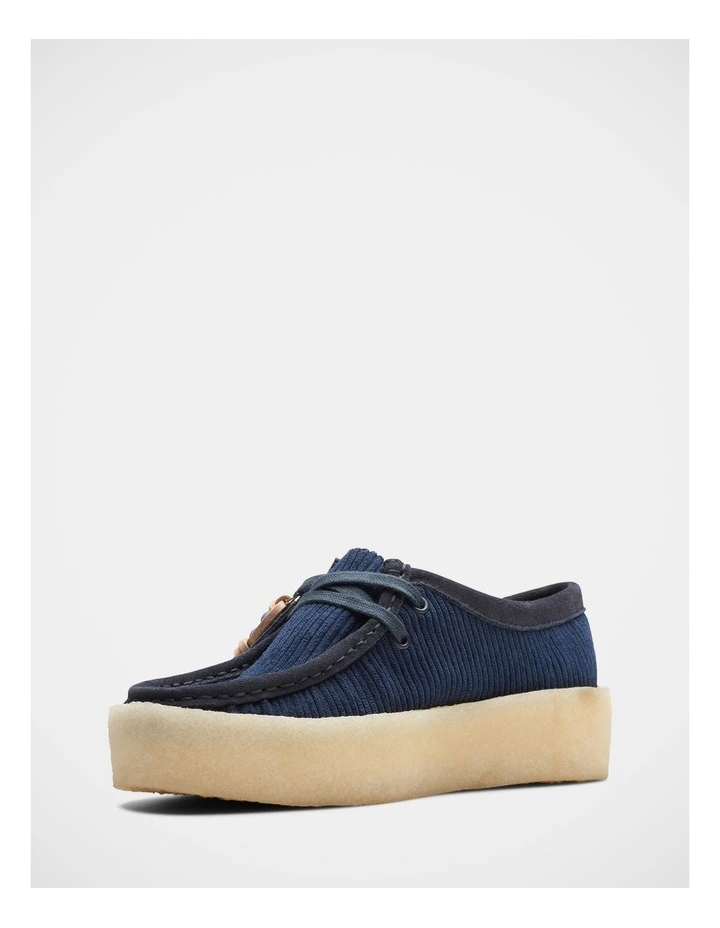 Wallabee Cup Shoes in Navy image 4