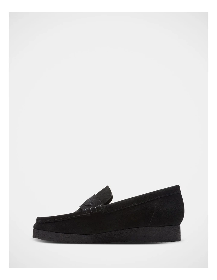 Wallabee Loafer in Black image 5