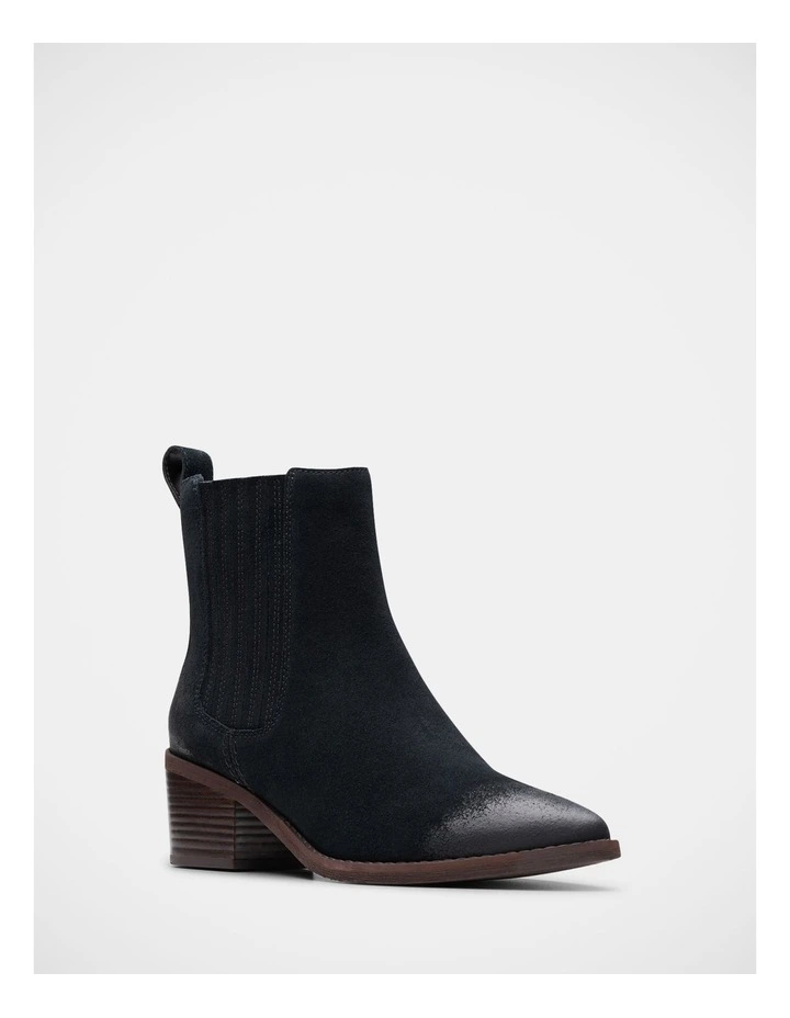 Morzine Top Boots in Black image 2