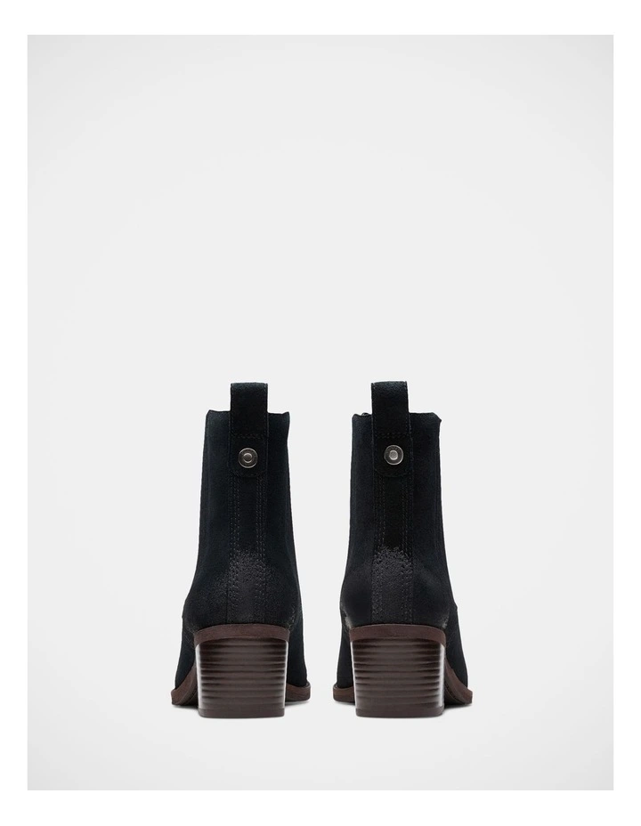 Morzine Top Boots in Black image 3