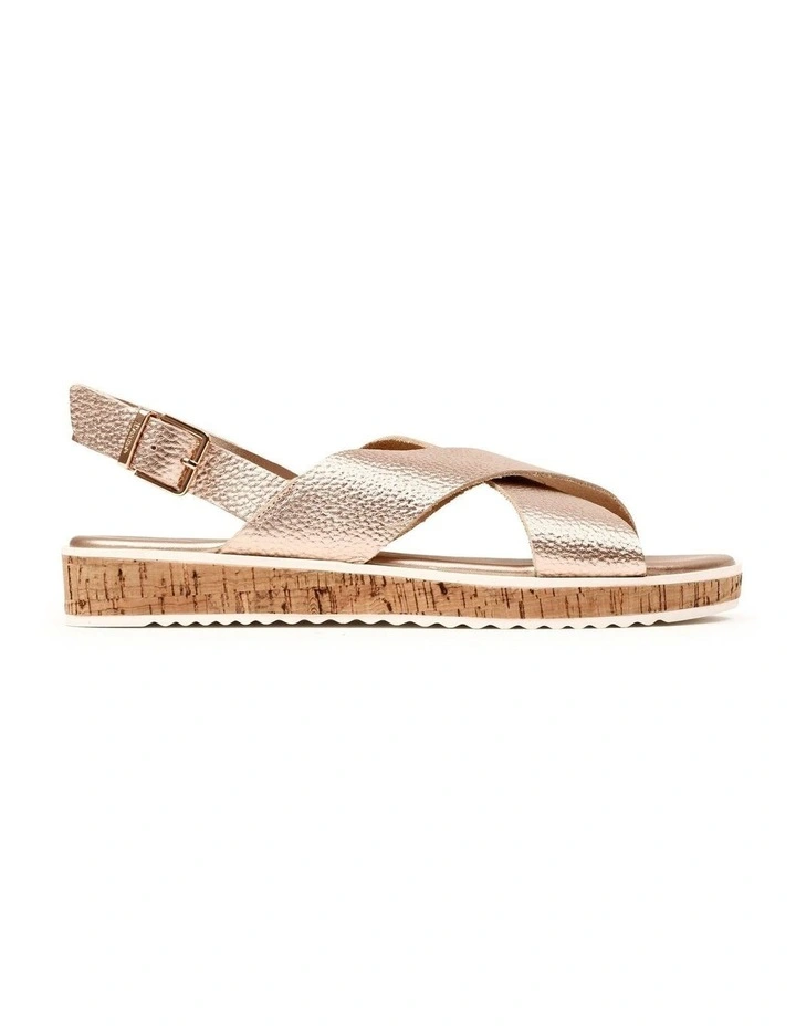 Lorde Sandals In Gold image 1