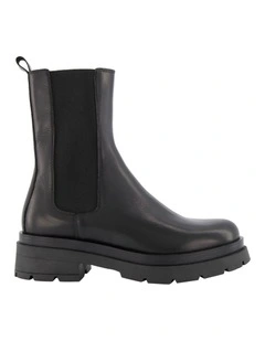 Palmz Ankle Boots in Black