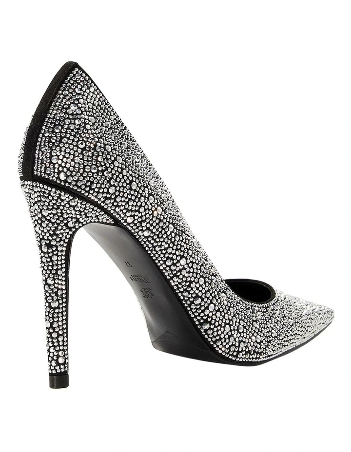 Bedazzler Pump in Black image 4