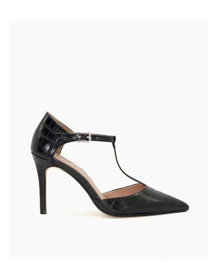 Casta Court Shoe in Black image 1