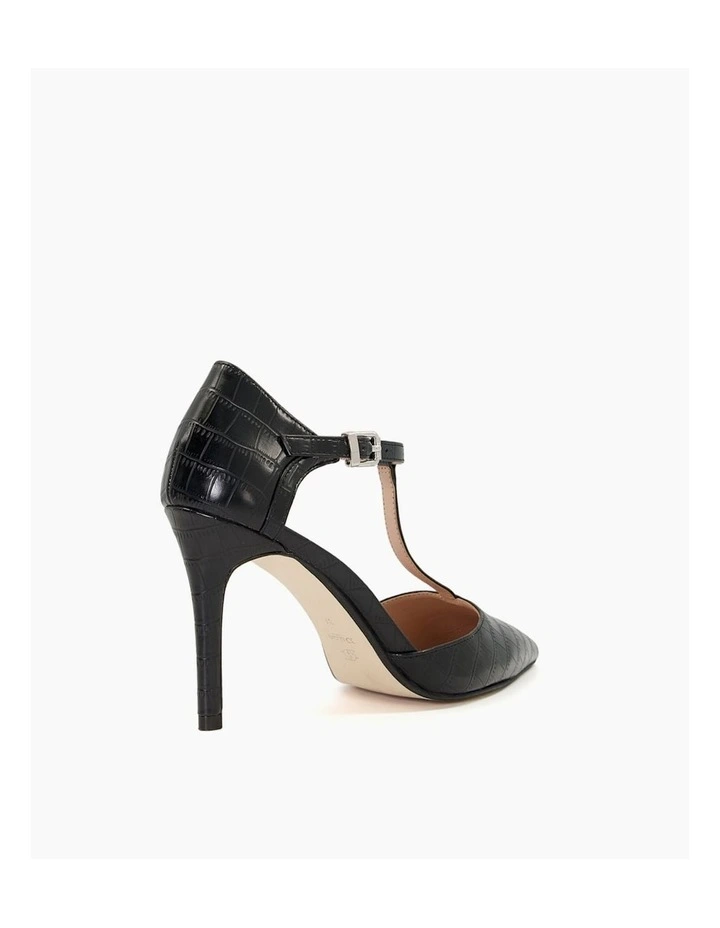 Casta Court Shoe in Black image 5