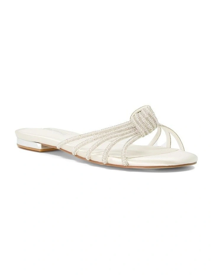 Newlie Bridal Sandal in Ivory image 2