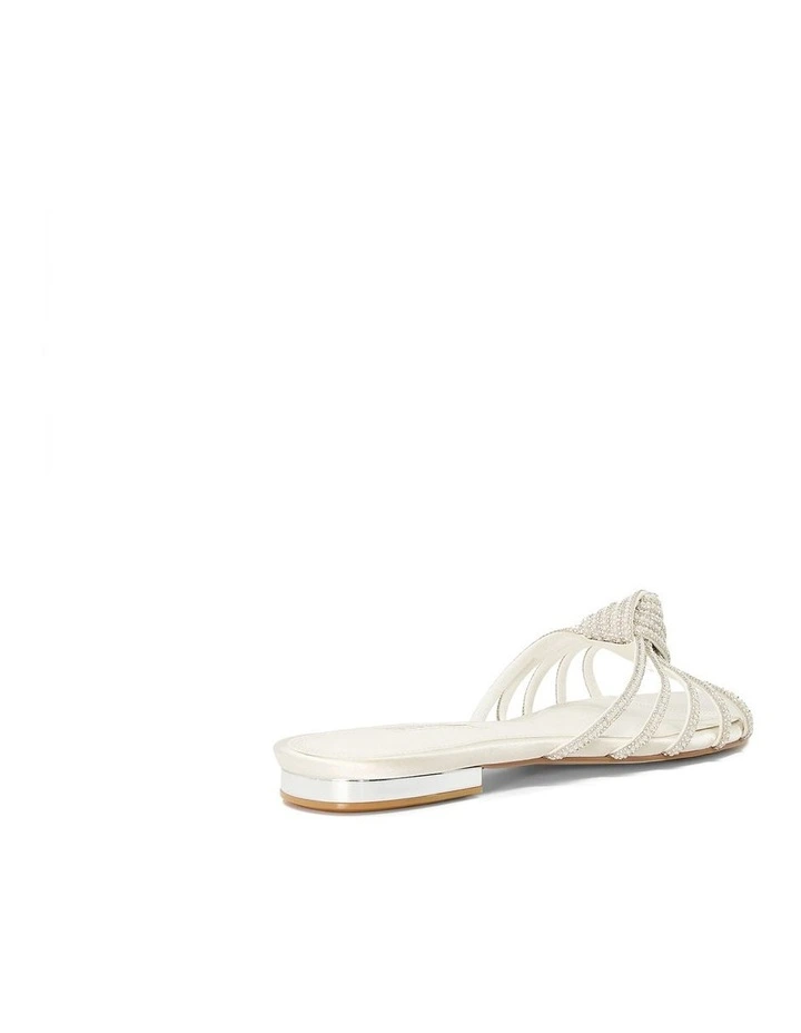 Newlie Bridal Sandal in Ivory image 4