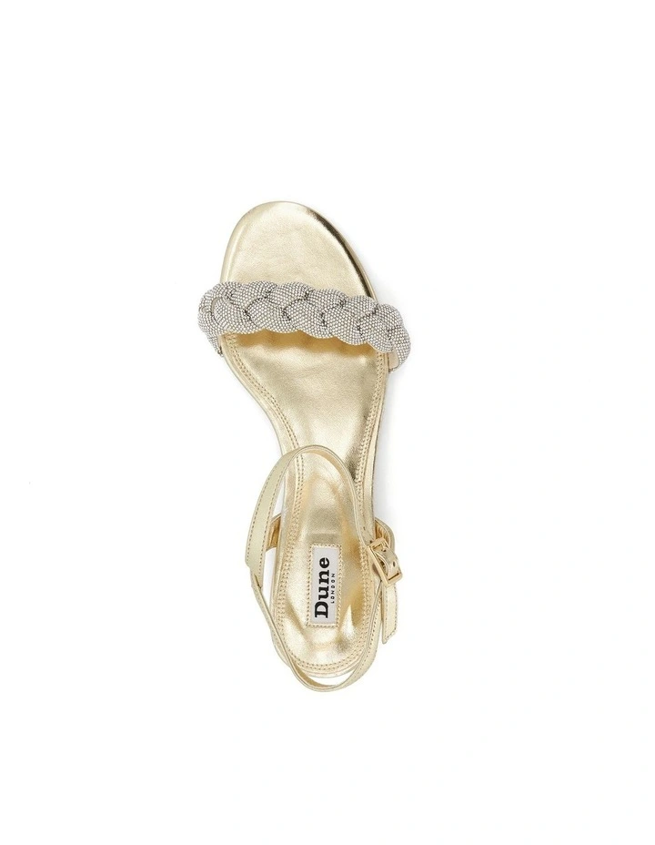 Loved Sandal in Gold image 3