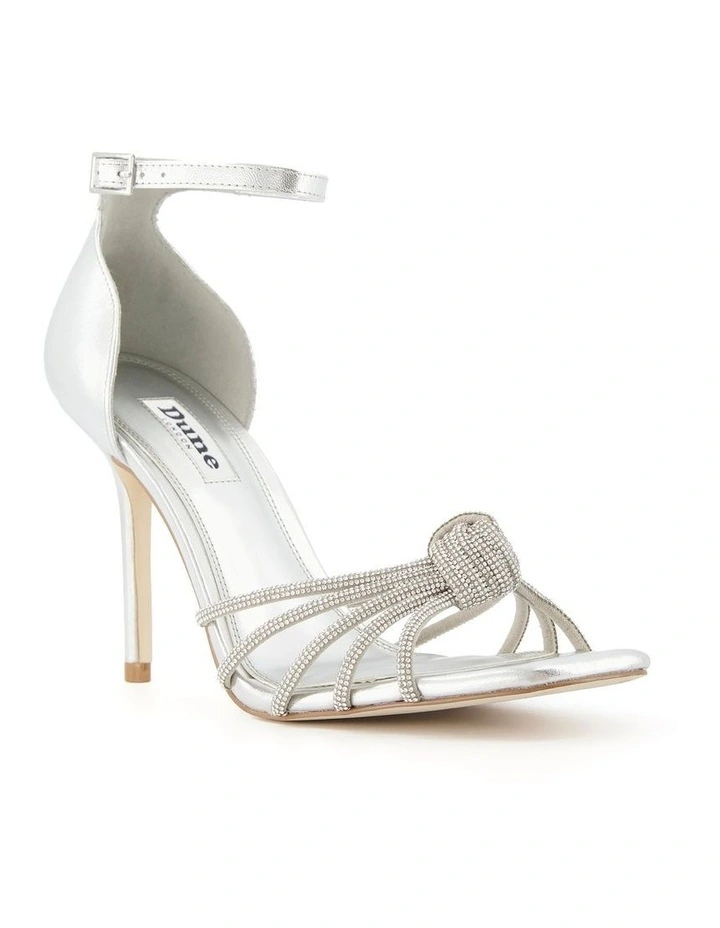 Malita Sandals In Silver image 2