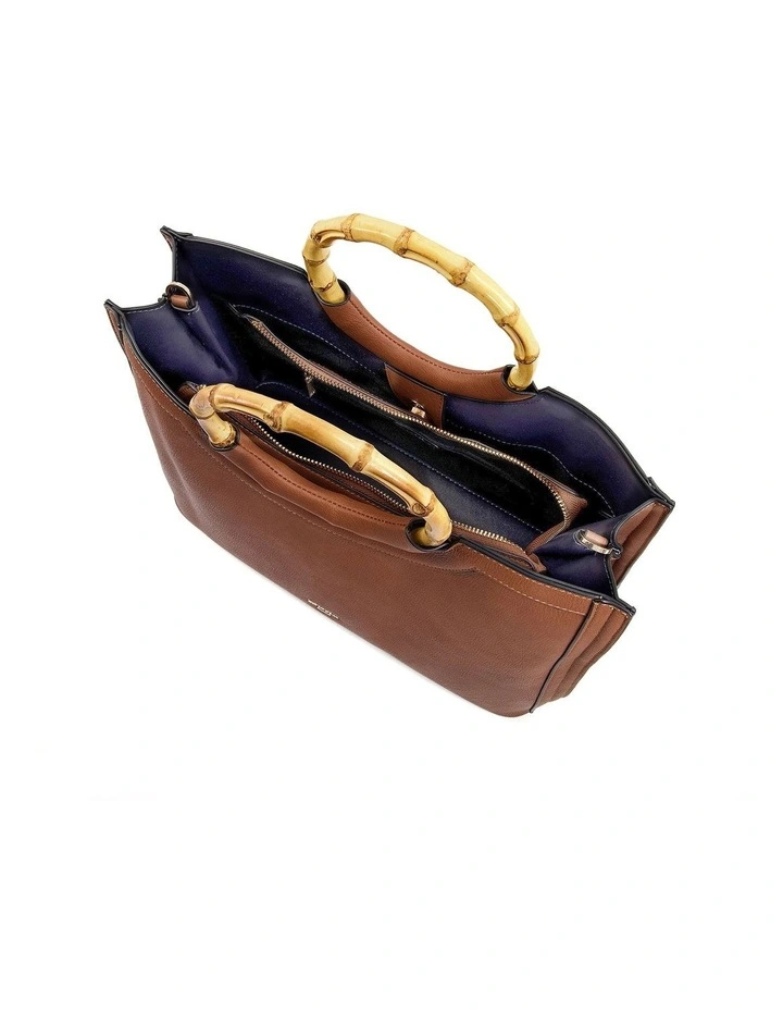 Distinguish Tote Bag in Tan image 3