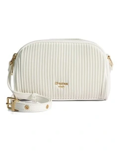 Detail Crossbody Bag in White