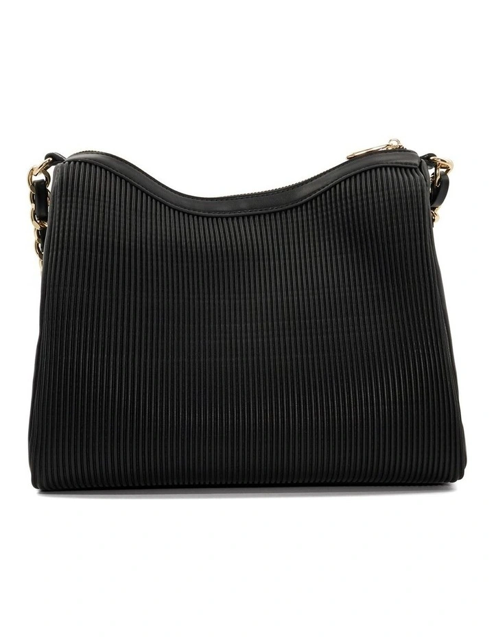 Domeno Shoulder Bag in Black image 4