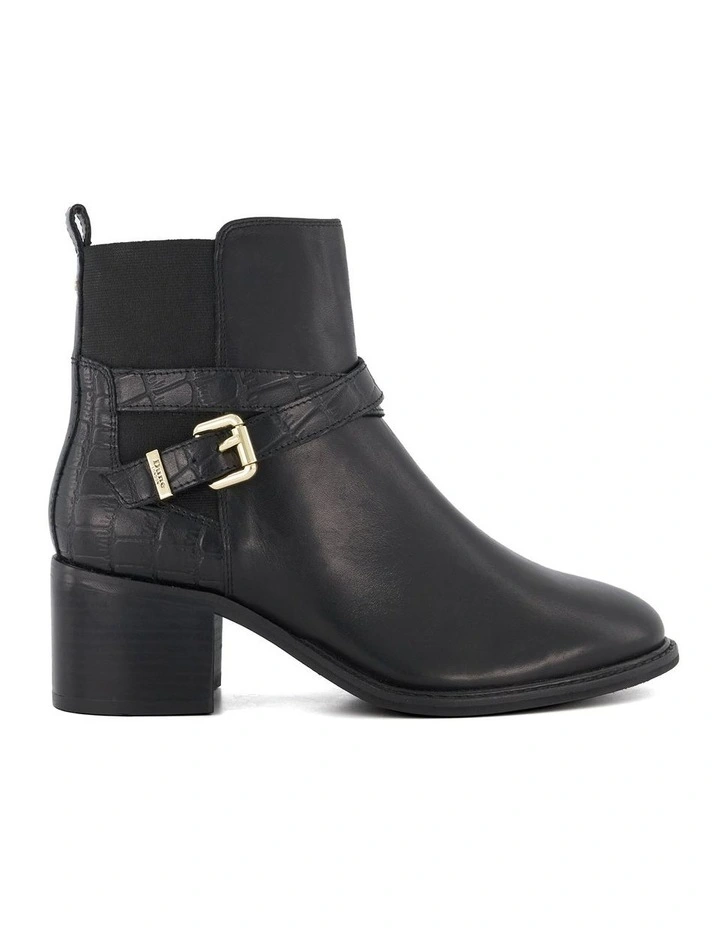 Pout Ankle Boot in Black image 1