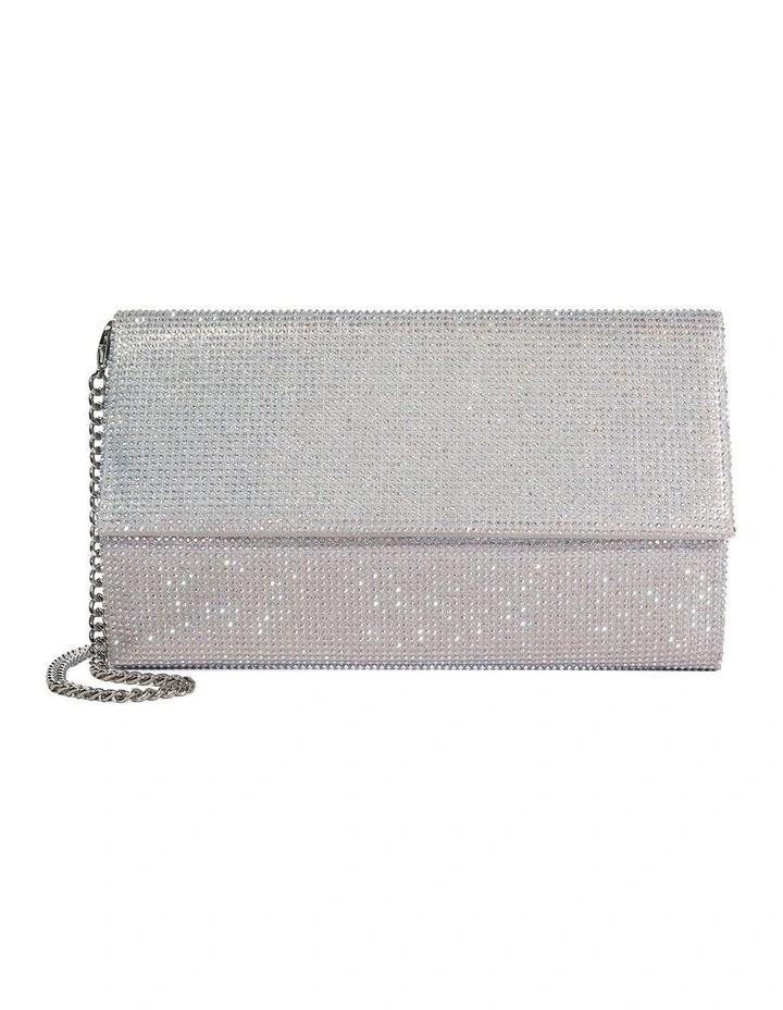 Esmes Clutch In Silver image 1