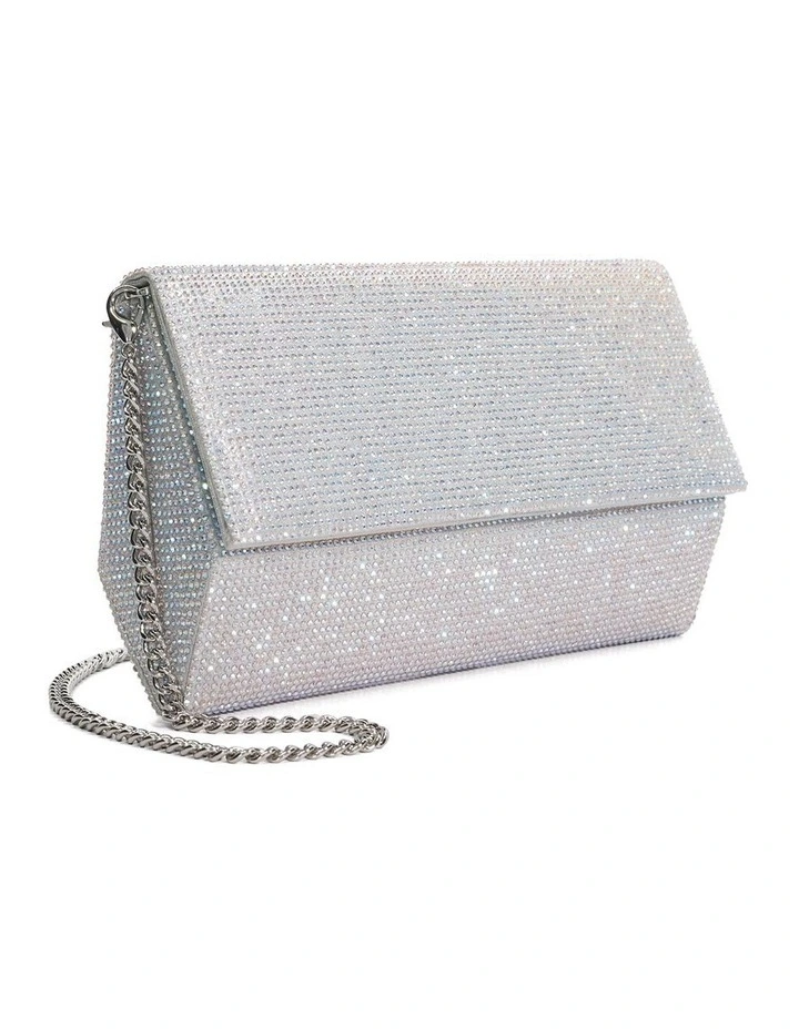Esmes Clutch In Silver image 3