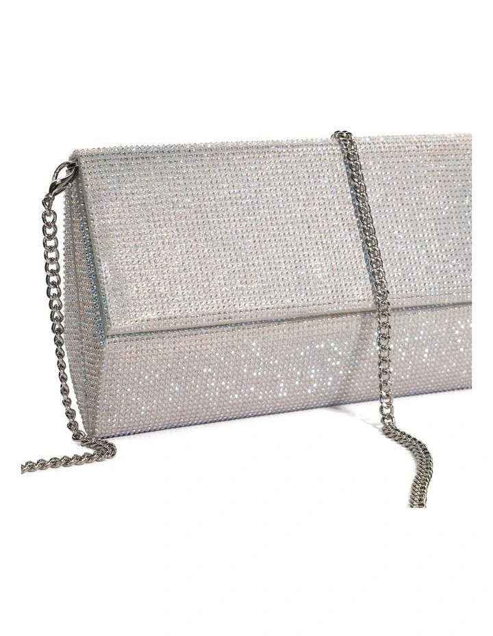 Esmes Clutch In Silver image 6