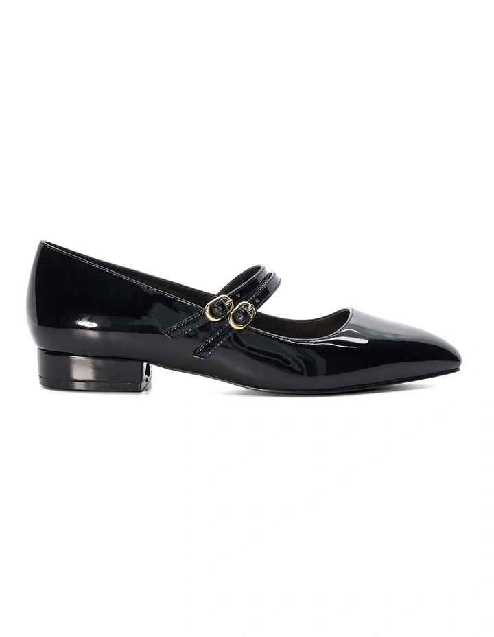 Hoolas Mary-Jane Flat in Black image 1