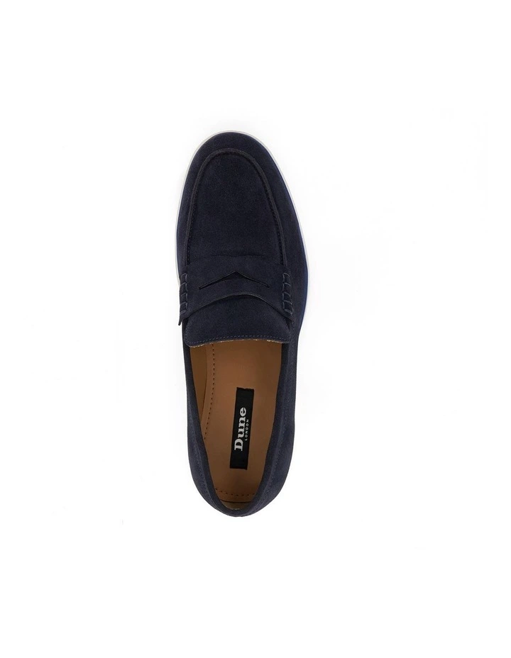 Buntis Loafer Shoes in Navy image 3