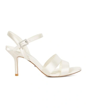 Mirage Heeled Sandal in Ivory