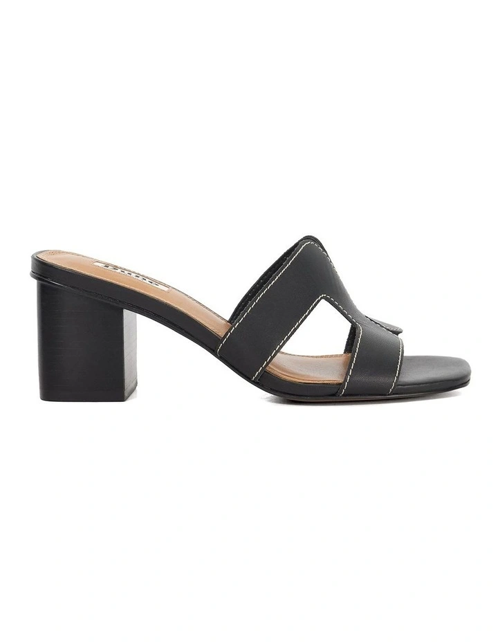 Jupe Heeled Sandal In Black image 1