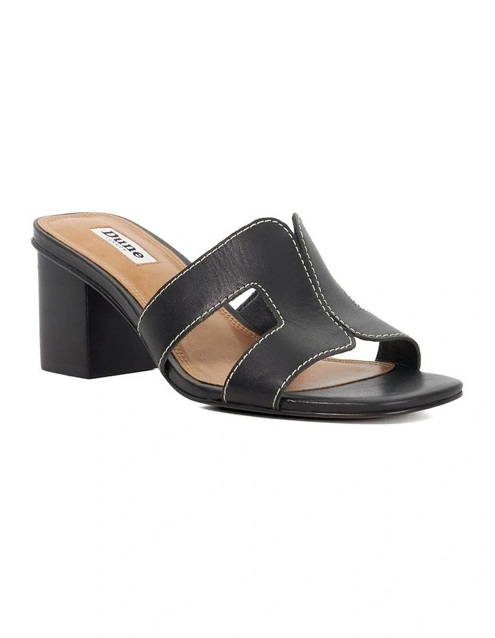 Jupe Heeled Sandal In Black image 2