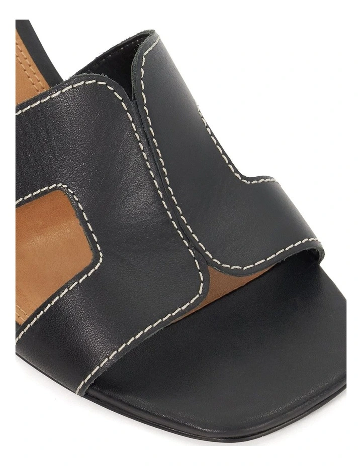 Jupe Heeled Sandal In Black image 5