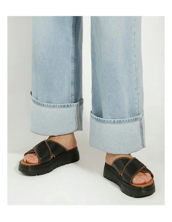 Litch Sandal in Black image 2