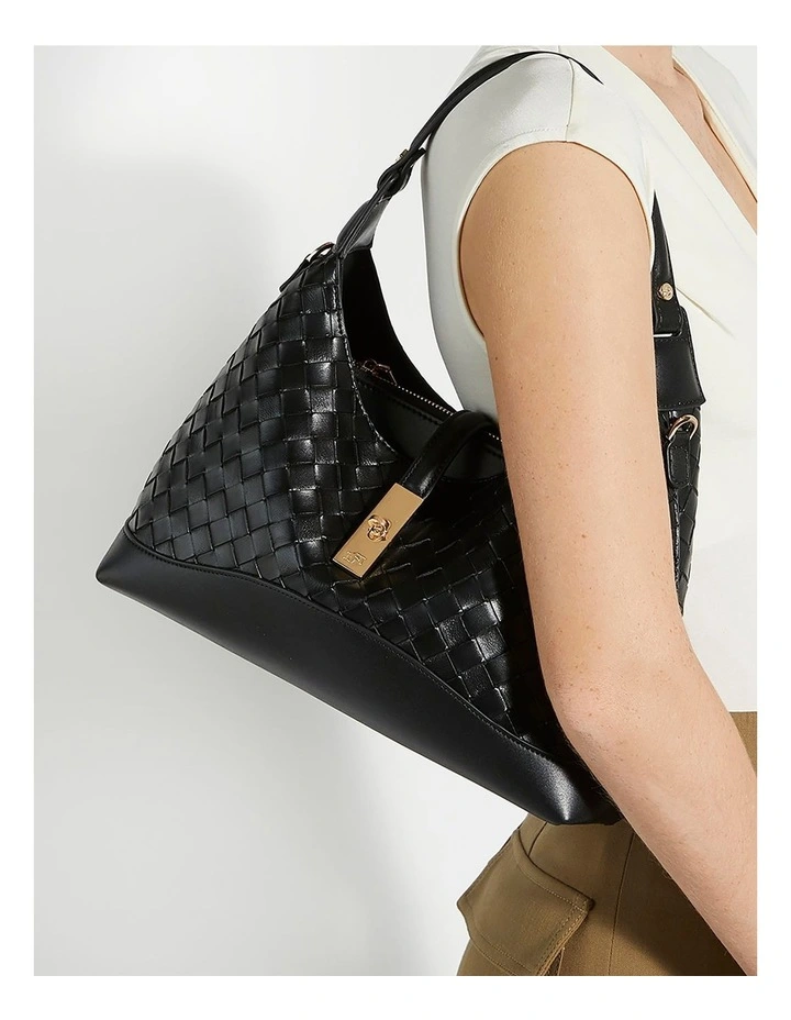 Dorset Shoulder Bag in Black image 2
