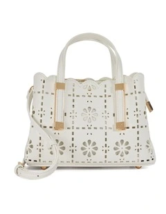 Dinkydorry Small Tote Bag in White