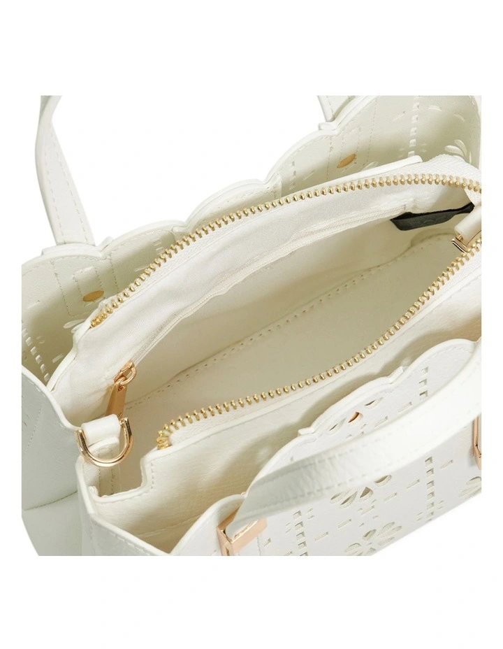 Dinkydorry Small Tote in White image 4